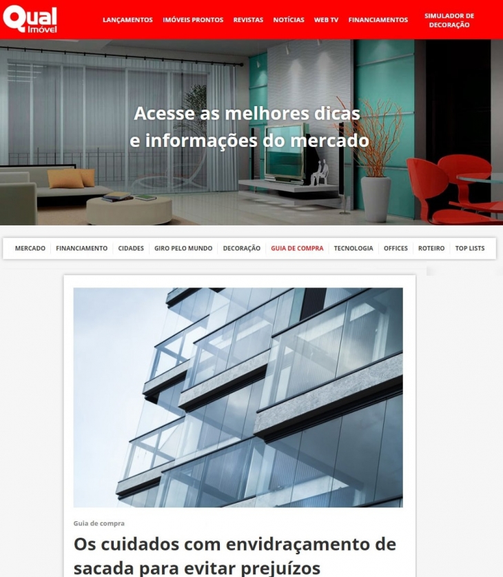 Casa Mansur na Revista Qual Im&oacute;vel