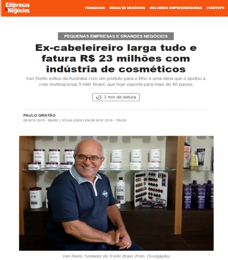 S'oller no Pequenas Empresas &amp; Grandes Neg&oacute;cios