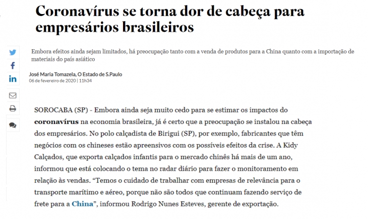 Abimei no Estad&atilde;o