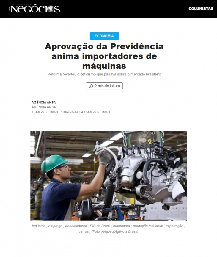 Abimei na &Eacute;poca Neg&oacute;cios