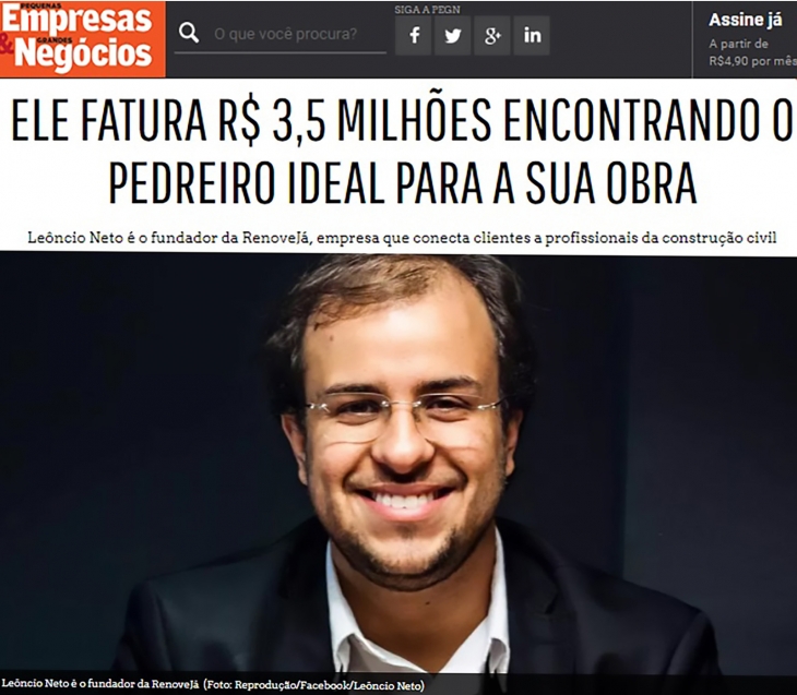 RenoveJ&aacute; na Pequenas Empresas &amp; Grandes Neg&oacute;cios