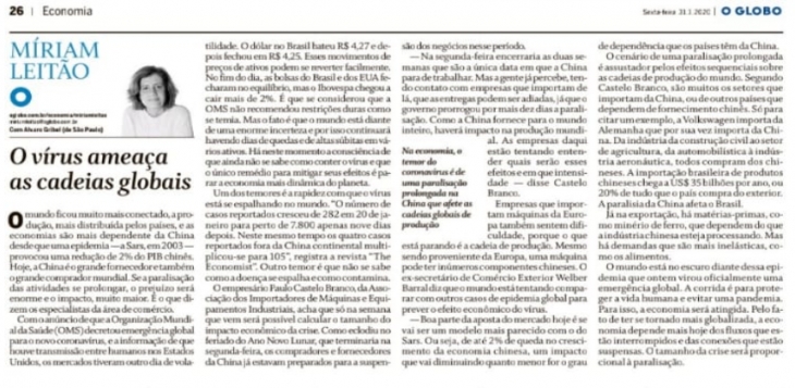 Abimei no jornal O Globo